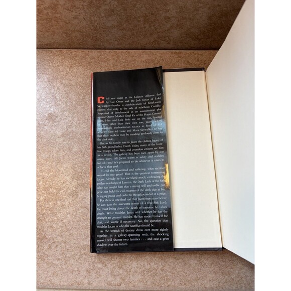 Star Wars Legacy of the Force Sacrifice By: Karen Traviss Hard Cover Book - Picture 7 of 11